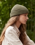 Beechfield: Damen Harbour Beanie Rippstrick breiter Umschlag veredelbar B383R