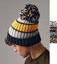 Beechfield Hygge Striped Beanie B392 Beanie NEU