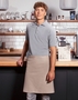 Karlowsky: Bistro Gastro Schrze Waist Apron Basic 70 x 55 cm 60 GradBVS 2 NEU