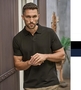 Tee Jays: Herren Luxury Stretch V-Neck Poloshirt organisch ohne Kn�pfe 1404 NEU