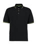 Kustom Kit Herren Poloshirt Baumwolle S-2XL Contrast Tipped Piqu� KK606 NEU