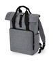 Bagbase: Recycled Twin Handle Roll-Top Laptop Backpack BG118L