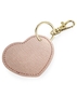 Bagbase: Schl�sselanh�nger Boutique Heart Key Clip Lederoptik bedruckbar BG746