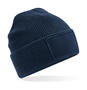 Beechfield: BEANIE Removable Patch Thinsulate bedruckbar Soft Touch Klett B540