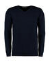 Kustom Kit Herren Strickpullover XS - 3XL Arundel V-Neck Sweater KK352 NEU