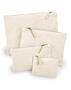 3er Pack Canvas Accessory Pouch