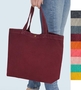 10er Pack Large Canvas Shopper
