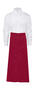 5er Pack BERLIN Long Bistro Apron with Vent and Pocket