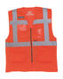 5er Pack Fluo Open Mesh Executive Waistcoat