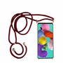 Handykette f�r Samsung Galaxy A31 - Smartphone Necklace H�lle mit Band - Schnur mit Case zum umh�ngen in Rot