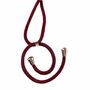 Handykette f�r Samsung Galaxy A31 - Smartphone Necklace H�lle mit Band - Schnur mit Case zum umh�ngen in Rot