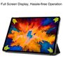 Tableth�lle f�r Lenovo Tab P11 Pro Schutztasche Wallet Cover 360 Case Etuis Schwarz