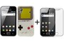 Hard Case H�lle Gameboy f�r Case Handy Samsung Galaxy Ace S5830 + Folie