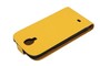 Tasche (Flip Slim) Samsung I9500 Galaxy S4 gelb