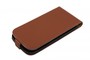 Tasche (Flip Slim) Samsung I9500 Galaxy S4 braun
