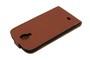 Tasche (Flip Slim) Samsung I9500 Galaxy S4 braun