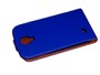 Tasche (Flip Slim) Samsung I9500 Galaxy S4 blau