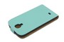 Tasche (Flip Slim) f�r Samsung I9500 Galaxy S4 hellblau