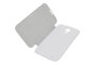 Tasche quer (Flipcover) f�r Handy Samsung I9500 Galaxy S4 weiss