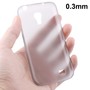 Schutzh�lle Case Ultra D�nn 0,3mm f�r Handy Samsung Galaxy S4 mini i9190 Grau Transparent