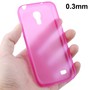 Schutzh�lle Case Ultra D�nn 0,3mm f�r Handy Samsung Galaxy S4 mini i9190 Pink Transparent