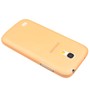 Schutzh�lle Case Ultra D�nn 0,3mm f�r Handy Samsung Galaxy S4 mini i9190 Orange Transparent