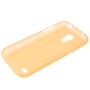 Schutzh�lle Case Ultra D�nn 0,3mm f�r Handy Samsung Galaxy S4 mini i9190 Orange Transparent