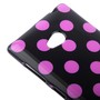 Schutzh�lle TPU Case f�r Handy Nokia Lumia 720 Schwarz / Lila