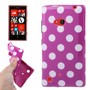 Schutzh�lle TPU Case f�r Handy Nokia Lumia 720 Lila / Wei�