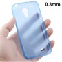 Schutzh�lle Case Ultra D�nn 0,3mm f�r Handy Samsung Galaxy S4 mini i9190 hellblau