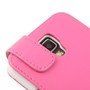 Schutzh�lle Flip Tasche f�r Handy Samsung Galaxy S4 Active GT-I9295 Pink