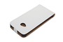 Handyh�lle Tasche (Flip Slim) HTC One M7 wei�