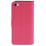 Handyh�lle (Flip Quer) f�r Handy Apple iPhone 5C Pink / Magenta