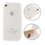 Handyh�lle TPU Case f�r Handy Apple iPhone 5C Transparent