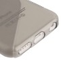 Handyh�lle TPU Case f�r Handy Apple iPhone 5C Grau