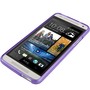 Schutzh�lle TPU Case f�r Handy HTC One mini M4 Lila Transparent
