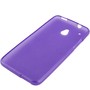 Schutzh�lle TPU Case f�r Handy HTC One mini M4 Lila Transparent
