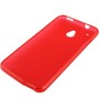 Schutzh�lle TPU Case f�r Handy HTC One mini M4 Rot Transparent