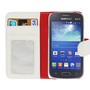 Schutzh�lle (Flip Quer) f�r Handy Samsung Galaxy Ace 3 S7272 Wei�