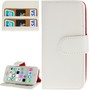 Handyh�lle (Flip Quer) f�r Handy Apple iPhone 5C Wei�