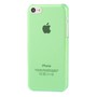 Schutzh�lle Hard Case f�r Handy Apple iPhone 5C gr�n