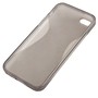 Schutzh�lle TPU Case f�r Handy iPhone 5C (grau transparent)