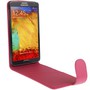 Handyh�lle Flip mit Kreditkartenschlitz f�r Samsung Galaxy Note 3 N9000 pink