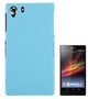 Schutzh�lle Kunststoff-Geh�use f�r Sony Xperia Z1 hellblau