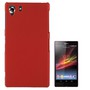 Schutzh�lle Kunststoff-Geh�use f�r Sony Xperia Z1 rot