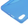 Handyhlle TPU-Schutzhlle fr Huawei Ascend P6 blau