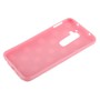 Handyh�lle TPU H�lle f�r LG Optimus G2 / D801 rosa/wei�