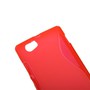 Handyh�lle TPU-Schutzh�lle f�r Sony Xperia M C1904 C1905 rot