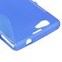 Handyh�lle TPU Case f�r Sony Xperia Z1S / Z1 mini blau