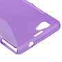Handyh�lle TPU Case f�r Sony Xperia Z1S / Z1 mini lila